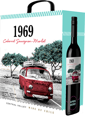 CABERNET SAUVIGNON MERLOT - SUR ANDINO 1969