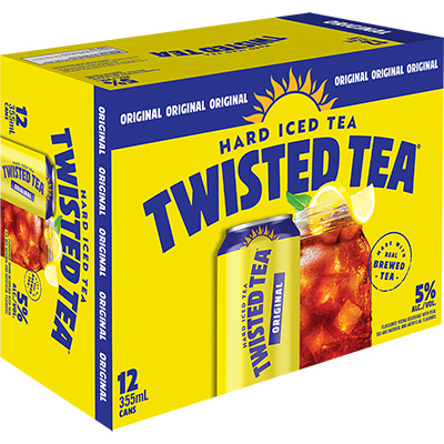TWISTED TEA - ORIGINAL HARD ICED TEA 12 CAN