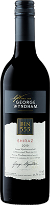 SHIRAZ - GEORGE WYNDHAM BIN 555