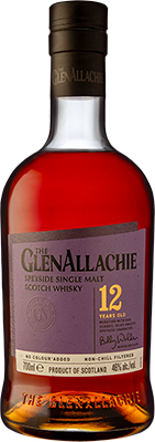 GLENALLACHIE - SINGLE MALT SCOTCH WHISKY 12 YEAR OLD