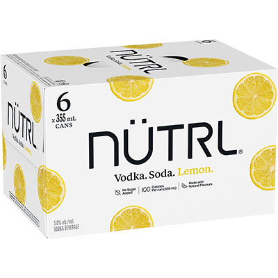 NUTRL - VODKA SODA LEMON CAN