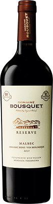 MALBEC - DOMAINE BOUSQUET RESERVE TUPUNGATO ORGANIC VEGAN 24