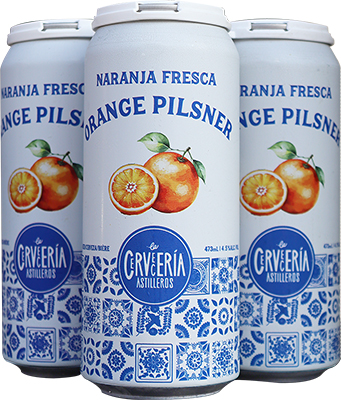 LA CERVECERIA - NARANJA FRESCA ORANGE PILSNER TALL CAN