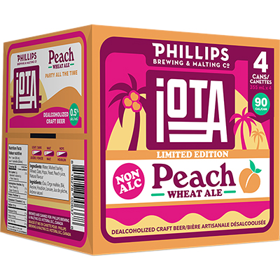 PHILLIPS - IOTA PEACH WHEAT ALE CAN