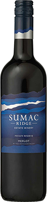 SUMAC RIDGE OLIVER - PRIVATE RESERVE MERLOT 2022