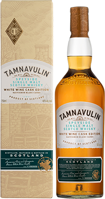 TAMNAVULIN - WHITE WINE CASK Scottish Whisky / Whiskey