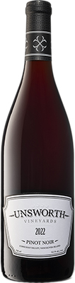 UNSWORTH VINEYARDS - PINOT NOIR 2024