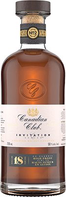 CANADIAN CLUB - 20 YEAR OLD C C Canadian Whisky / Whiskey