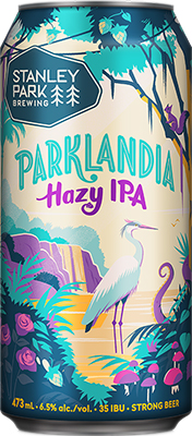 STANLEY PARK BREWING - PARKLANDIA HAZY IPA TALL CAN