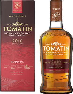 TOMATIN - ITALIAN COLLECTION MARSALA CASK