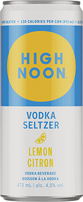 HIGH NOON - LEMON VODKA SELTZER TALL CAN