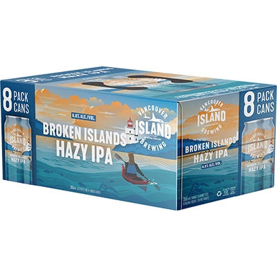 VANCOUVER ISLAND - BROKEN ISLANDS HAZY IPA 8 PACK