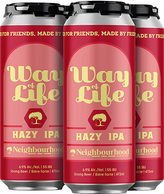 NEIGHBOURHOOD BREWING - WAY OF LIFE HAZY IPA TALL CAN