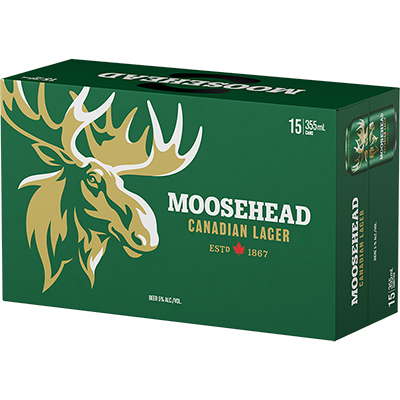 MOOSEHEAD LAGER CAN