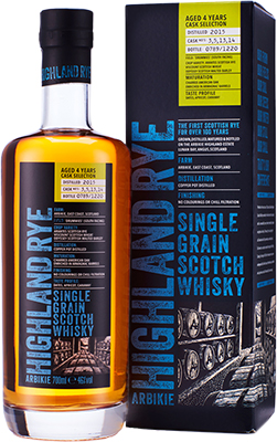 ARBIKIE - HIGHLAND RYE ARMAGNAC FINISH