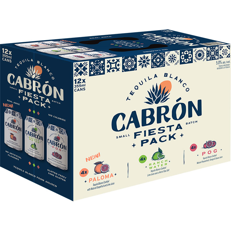 CABRON - FIESTA PACK CAN