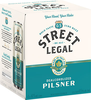 STREET LEGAL - DEALC PILSNER TALL CAN