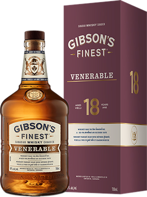 GIBSONS - FINEST RARE 12 YEAR OLD Canadian Whisky / Whiskey