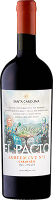 CARMENERE - SANTA CAROLINA PACTO LOS LINGUES 2023