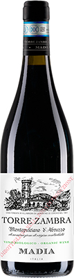 MONTEPULCIANO D'ABRUZZO - MADIA TORRE ZAMBRA ORGANIC VEGAN