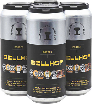 ABANDONED RAIL BREWING CO - BELLHOP PORTER TALL CAN