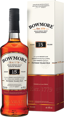 BOWMORE - 15 YEAR OLD