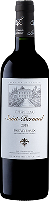 BORDEAUX - CHATEAU SAINT BERNARD 2018