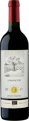 PAYS D'OC ROUGE - L'OLIVETTE ORGANIC