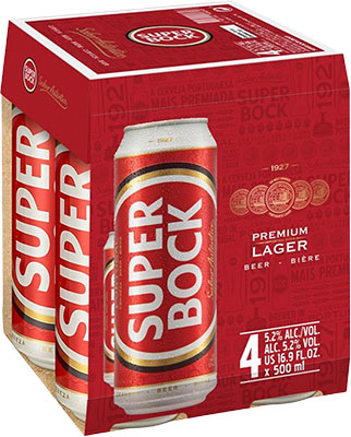 SUPER BOCK - CAN 4-PACK