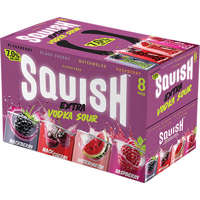 SQUISH EXTRA VODKA SOUR - MIXER CAN