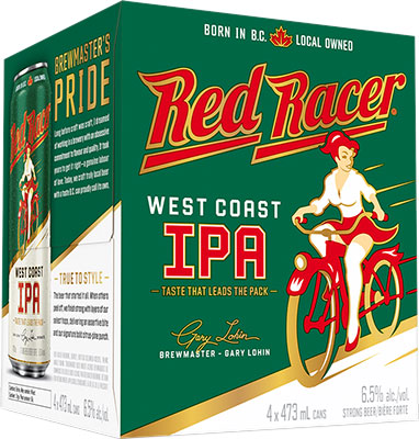 RED RACER -  WEST COAST IPA CAN