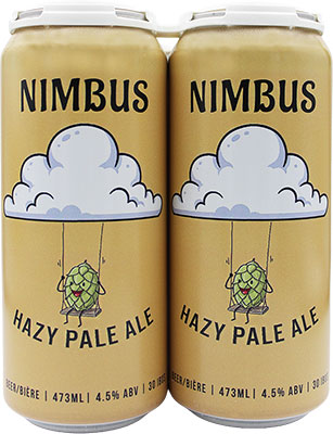 BRIDGE BREWING - NIMBUS HAZY PALE ALE TALL CAN