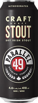 PARALLEL 49 - CRAFT DRAFT STOUT TALL CAN