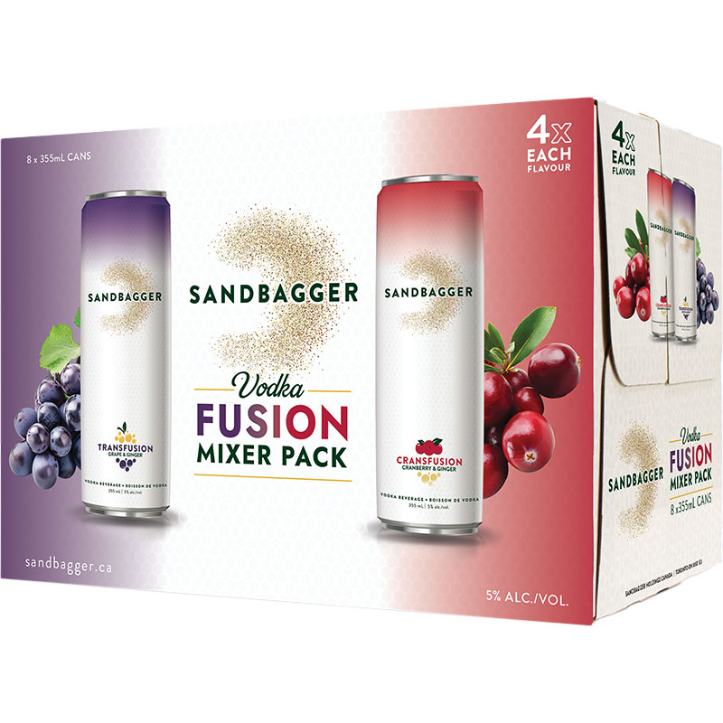 SANDBAGGER - VODKA FUSION 8 PK CAN