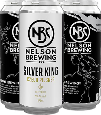 NELSON BREWING COMPANY - SILVER KING CZECH PILSNER TALL CAN