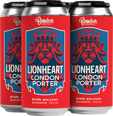 BOMBER BREWING - LIONHEART LONDON PORTER TALL CAN