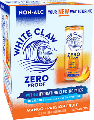 WHITE CLAW ZERO - MANGO PASSIONFRUIT