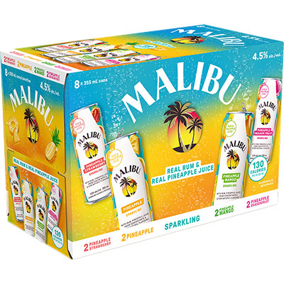 MALIBU - DOLE PINEAPPLE VARIETY PACK