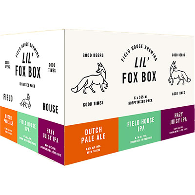FIELD HOUSE BREWING -  LIL FOX BOX MIX'D PACK CAN