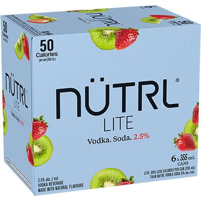 NUTRL LITE - STRAWBERRY KIWI CAN