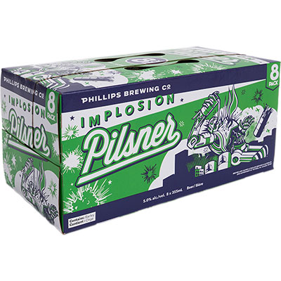 PHILLIPS BREWING - IMPLOSION PILSNER CAN