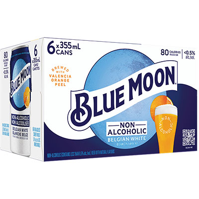 BLUE MOON - NON ALC CAN
