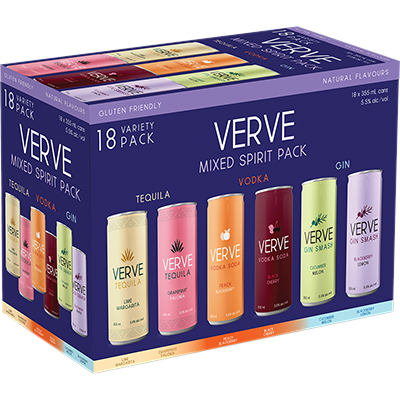 VERVE - MIXED SPIRIT MIX PACK CAN