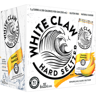 WHITE CLAW - BLACK CHERRY CAN Canadian Coolers
