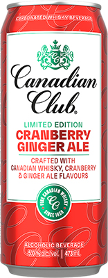 CANADIAN CLUB - CRANBERRY GINGER ALE TALL CAN