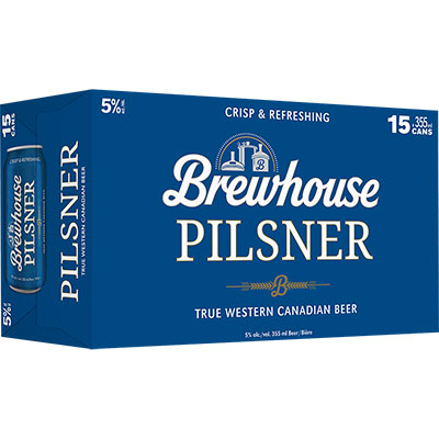 GREAT WESTERN - BREWHOUSE PILSNER CAN