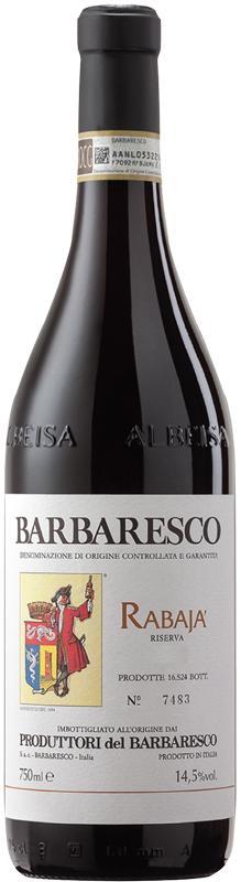 Barbaresco Riserva 750ml 赤ワイン BARBARESCO RISERVA - PRODUTTORI DEL BARBARESCO RABAJA 2020 Italian