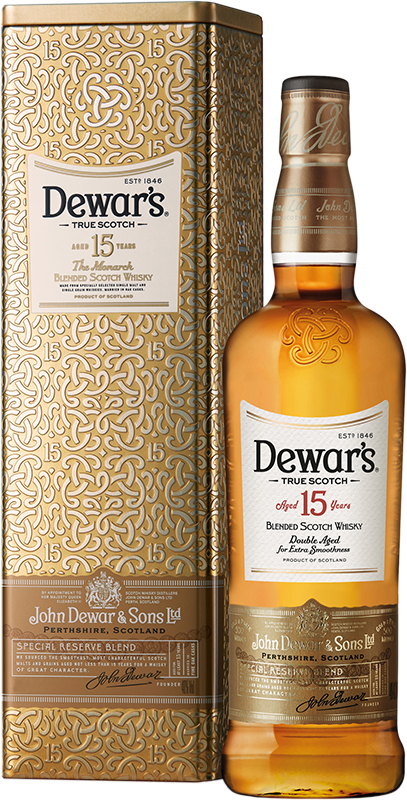 DEWAR'S - 15 YEAR OLD Scottish Whisky / Whiskey
