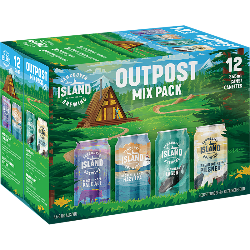 BCLIQUOR Vancouver Island - Outpost Mix Pack Can