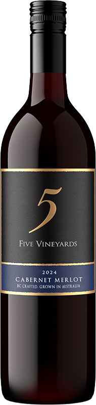 BCLIQUOR Five Vineyards - Cabernet Merlot 2024